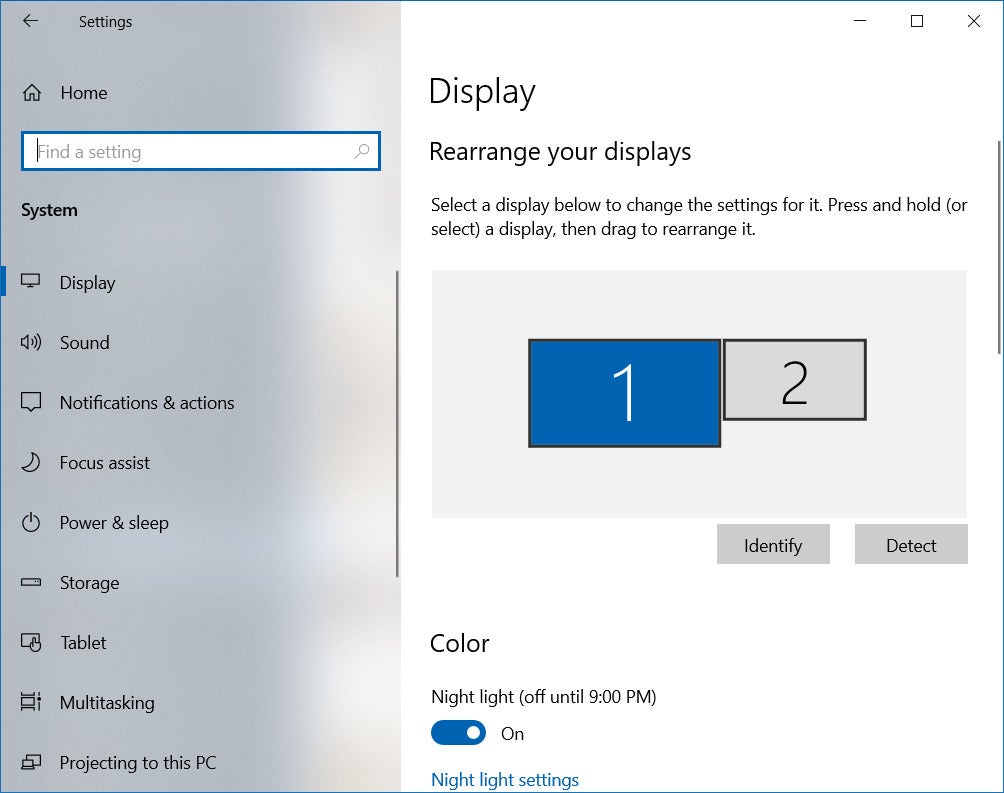 Cambiar el diseño de la pantalla de Windows 
