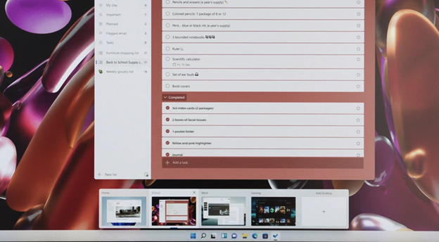 Varios escritorios en Windows 11