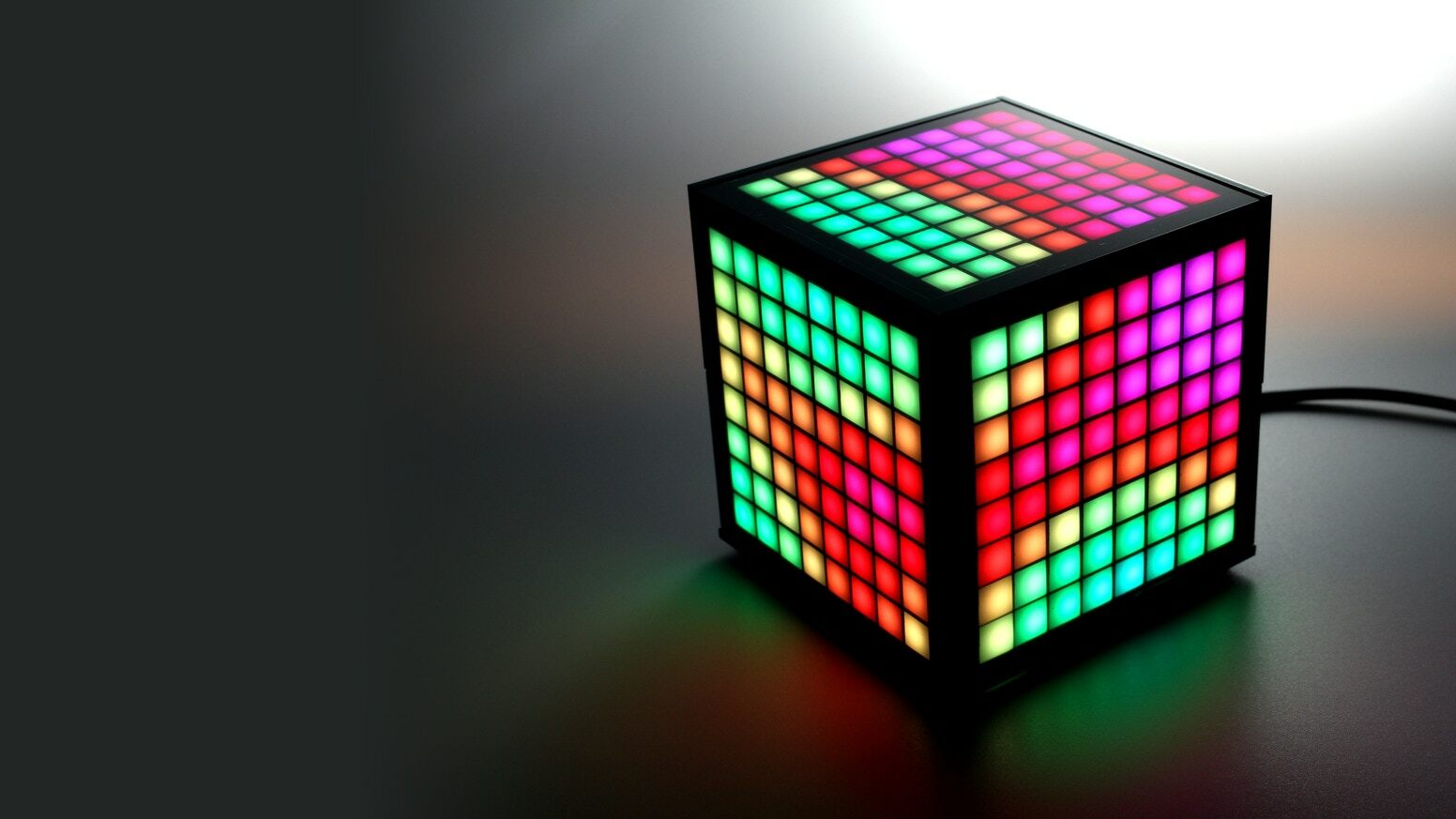 LumiCube: Juego de cubos LED para Raspberry Pi