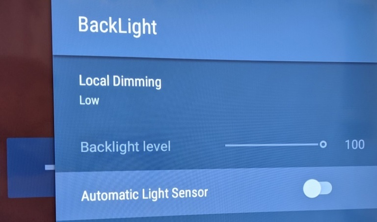 Sensor de luz automático