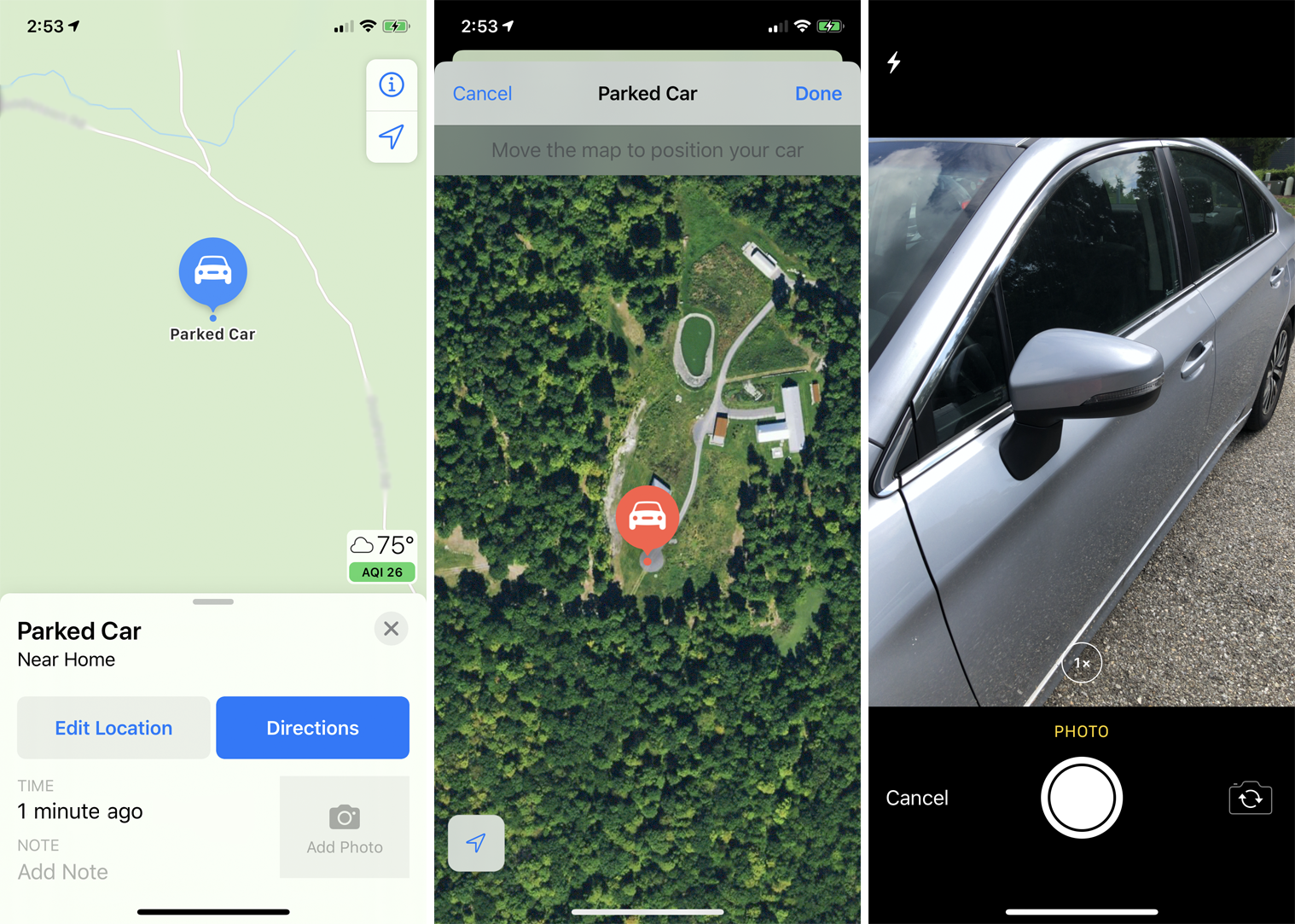Marcar ubicación en Apple Maps