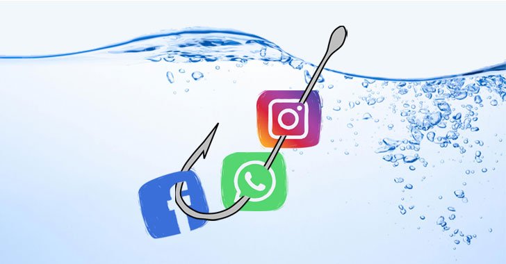 Ataques de phishing en Facebook Whatsapp Instagram