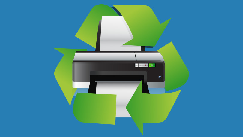 Recicle su impresora
