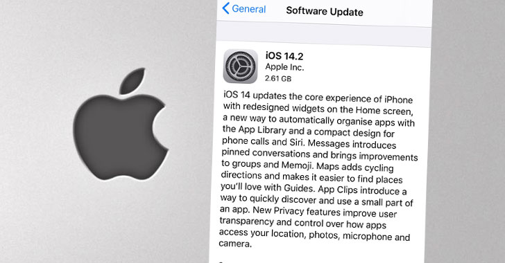 Actualización de seguridad de iOS de Apple