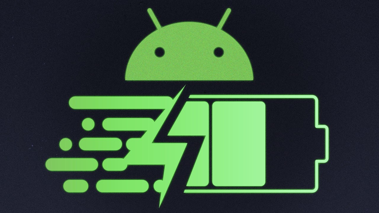 batería del logotipo de Android