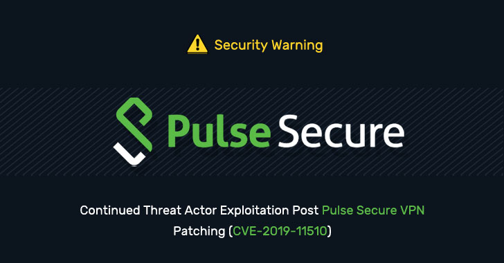 Vulnerabilidad RCE de VPN segura de Pulse (CVE-2019-11510)