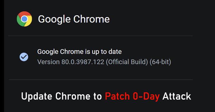 actualización del software del navegador Chrome
