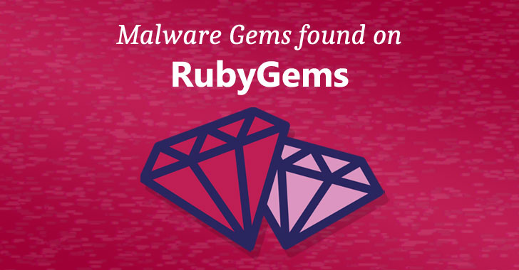 Rubygems typosquatting malware