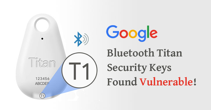 llave de seguridad titan de google bluetooth