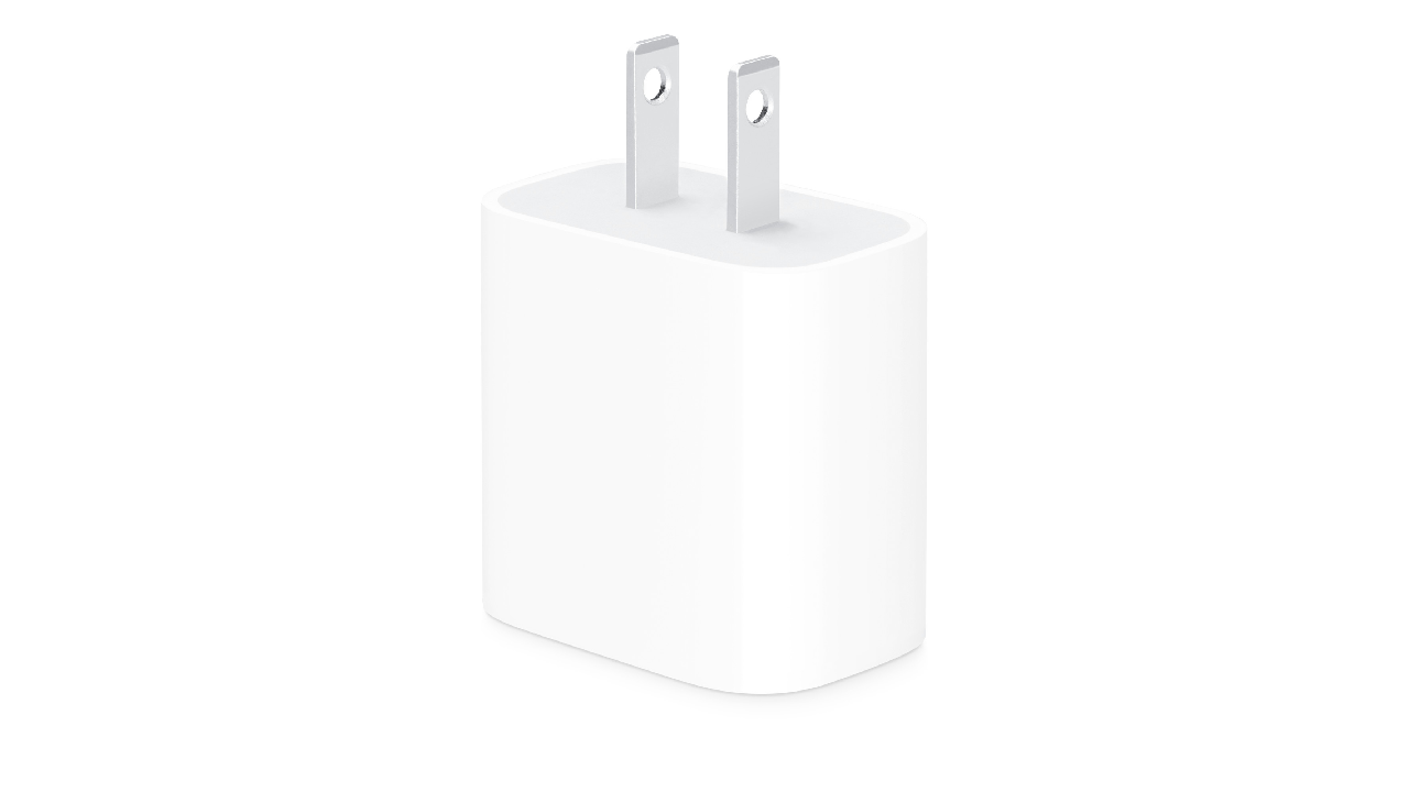 Adaptador de corriente USB-C de 20 W de Apple