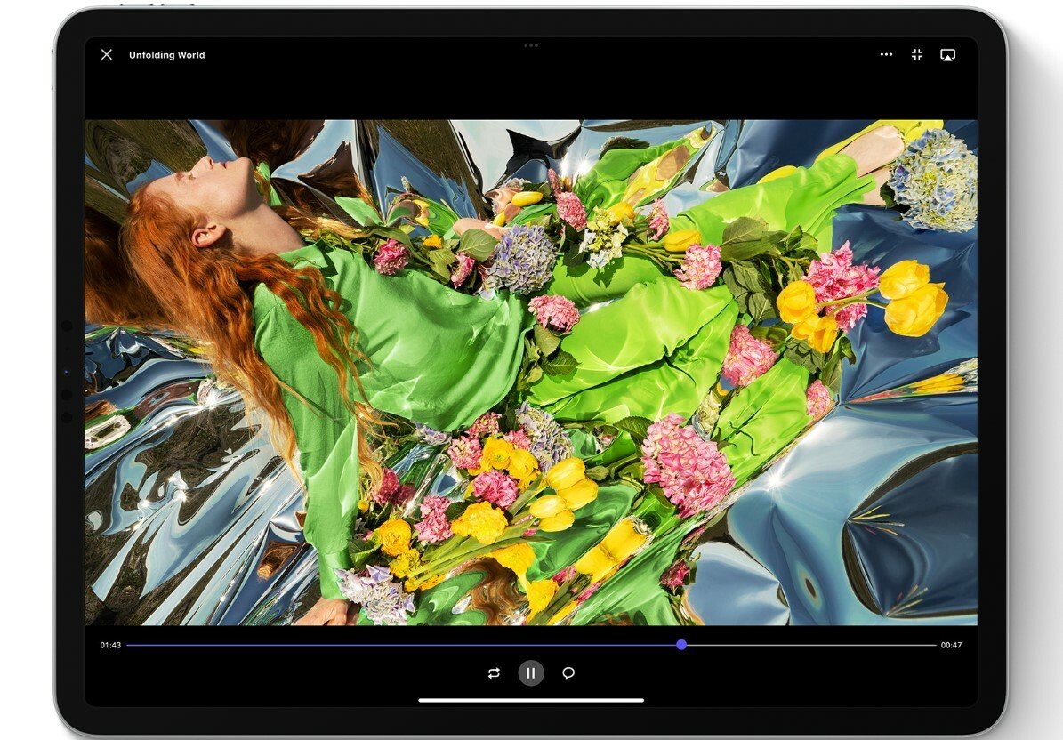 El iPad Pro de 12,9 pulgadas ahora puede mostrar el color de referencia.