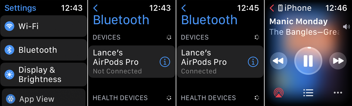 Empareje AirPods con un Apple Watch