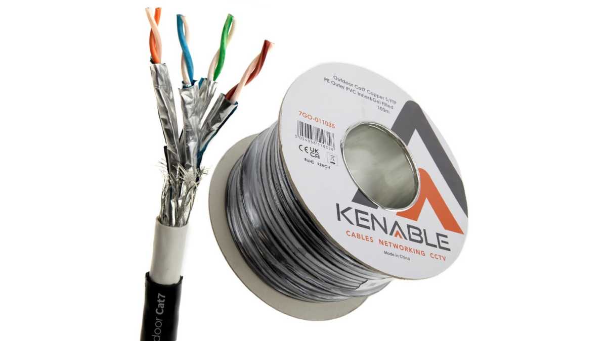 Cable Ethernet Cat7 para exteriores