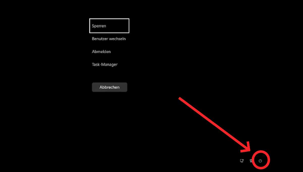 Haga clic en el botón de encendido con la tecla Ctrl presionada para activar la función de reinicio de emergencia de Windows 10/11
