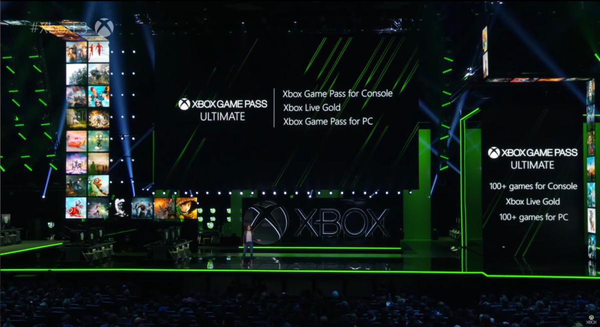 Conferencia de prensa de Xbox E3 2019 Game Pass Ultimate 3